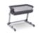 Delta Children Simmons Kids Dream Bedside Bassinet with Zip-Down Side Wall ? Convenient Baby Sleeper