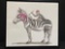 Painting Zebra & monkey