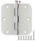 Pack Nickel Door Hinges
