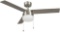 Hampton Bay Montgomery II 44 in Indoor Brushed Nickel Ceiling Fan