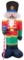2 Christmas Inflatable Nutcracker Soldier, Outdoor Decor Light Up Inflatable