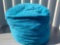 Blue Aqua Pouf