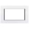 GE Microwave Optional Built-In Trim Kit In White
