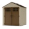 Suncast Plastic 6x8 Outdoor Shed