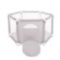 Selonis Foldable Hexagonal Baby Playpen with 900 Plastic Balls