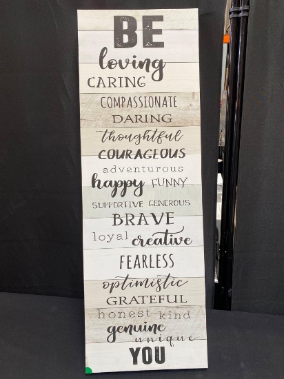 Inspirational Canvas Wall Art Motivational 36 x 12