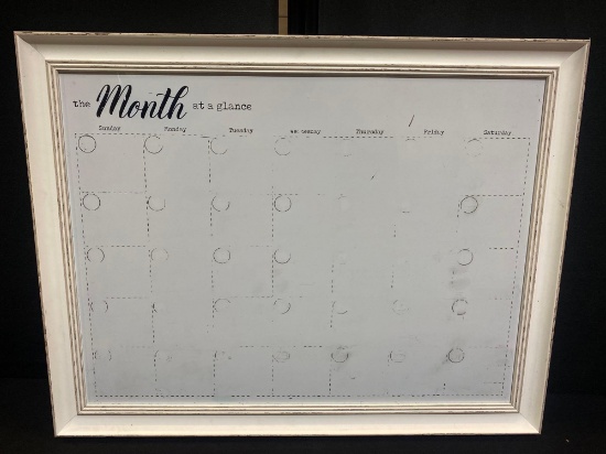 The Month at glance