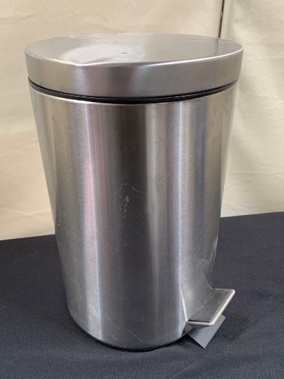 IKEA Stainless Steel Trash Can