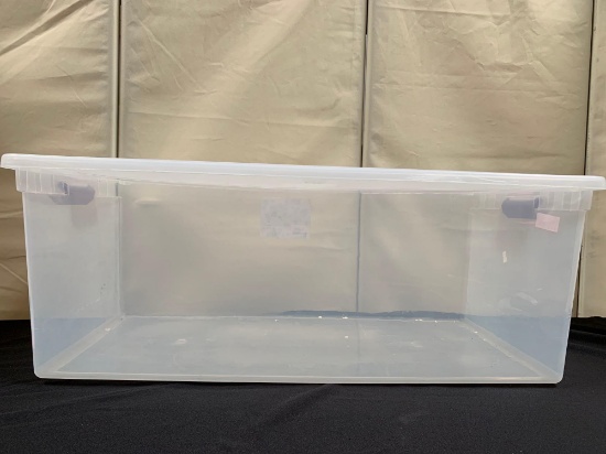 Plastic Bin Large Box With Top