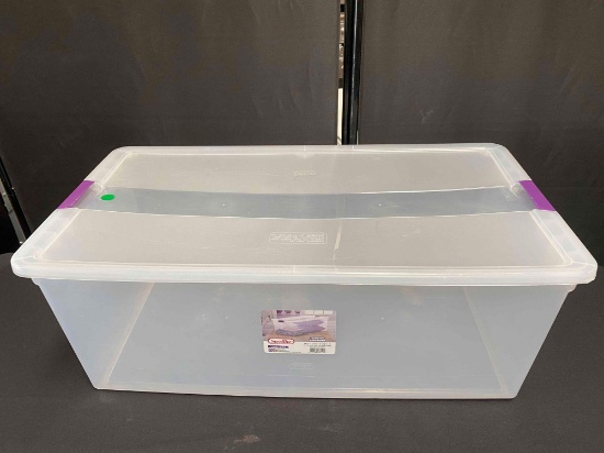 Plastic Bin Large Box With Top