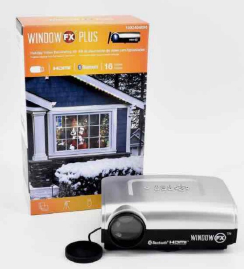 WINDOW FX PLUS Holiday Video Decorating Kit