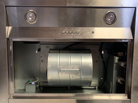 GE Stainless Steel Range Hood