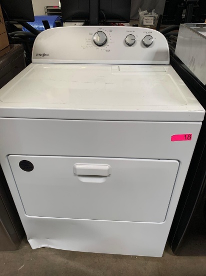 Whirlpool Reversible Side Swing Door electric Dryer