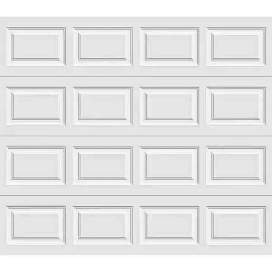 Clopay Classic Collection 8 ft. x 7 ft. 6.5 R-Value Insulated White Garage Door