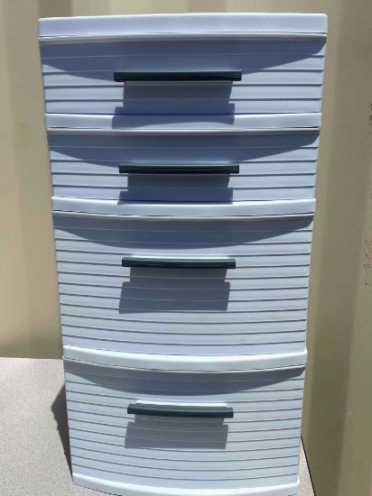 Sterilite Plastic Shelf Storage