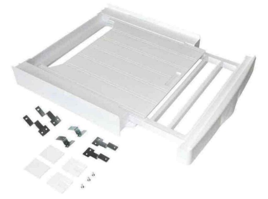 Whirlpool - Stack Kit for 24" Front Load Washer/Dryer