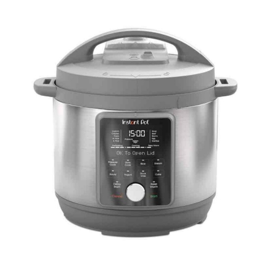 Instant Pot 6-Quart Whisper Quiet 9-in-1 Electric Pressure Cooker