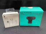 EarPods and HD Webcam