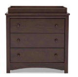 Delta Children Perry 3 Drawer Dresser with Changing Top
