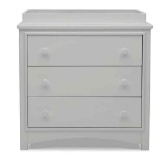 Delta Children Perry 3 Drawer Dresser with Changing Top