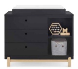 Delta Children Poppy 3 Drawer Dresser with Cubbies
