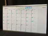 Quartet Arc Frame Magnetic Dry-Erase One Month Calendar