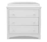 Delta Children Perry 3 Drawer Dresser with Changing