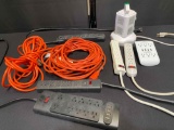 Lot of Extensions and Relocatable Power Tap