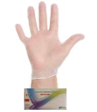 Softer Clear Vinyl Gloves Medium Latex Powder Free