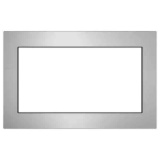 GE 27 in. Optional Built-In Trim Kit in Stainless Steel