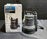 Everbilt 1/6 HP Plastic Submersible Utility Pump
