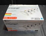 Commercial Electric 5/6 in. Color Temperature Selectable Integrated LED Recessed Trim (4-Pack)