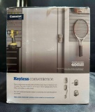 SCHLAGE Satin Nickel Camelot Keypad Entry with Flex-Lock and Accent Levers