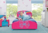 Delta Children JoJo Siwa Upholstered Twin Bed