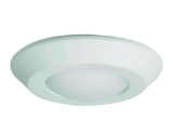 HALO BLD 4 in. 3000K Soft White Color Temperature Integrated LED Recessed Surface Mount Trim, Title