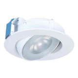 Canless Recessed Narrow Beam Adjustable Gimbal Trim Integrated LED Kit