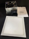 HOMEWERKS Bath Fan with Bluetooth Speaker and LED Light