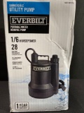 SUBMERSIBLE UTILITY PUMP EVERBILT PORTABLE WATER REMOVAL PUMP