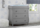 Delta Children Lancaster 3 Drawer Dresser with Changing Top