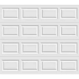 Clopay Classic Collection 8 ft. x 7 ft. 6.5 R-Value Insulated White Garage Door