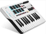Donner MIDI Keyboard Controller DMK 25 White