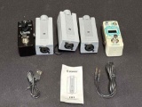 Lot of 5 Donner Pedals & Ear Monitor Amp