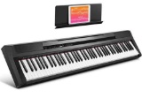 DONNER Digital Piano, 88 Key Full-Size Semi-Weighted Keyboard, Portable Electric Piano with Sustain