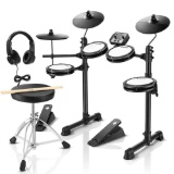 DONNER Electronic Drum Sets, Electric Drum Kits for Beginner kids with 180 Sounds,Drum set