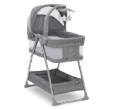 Simmons Kids City Sleeper Bedside Bassinet Portable Crib