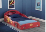Disney/Pixar Cars Lightning McQueen Plastic Sleep and Play Toddler Bed