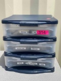 BELLA Plastic Shelf Storage