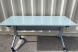 Cement table with Wheels
