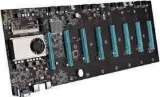 CNmuca BTC S37 Miner Motherboard CPU Set 8 Video Card Slot DDR3 Memory VGA Interface Black