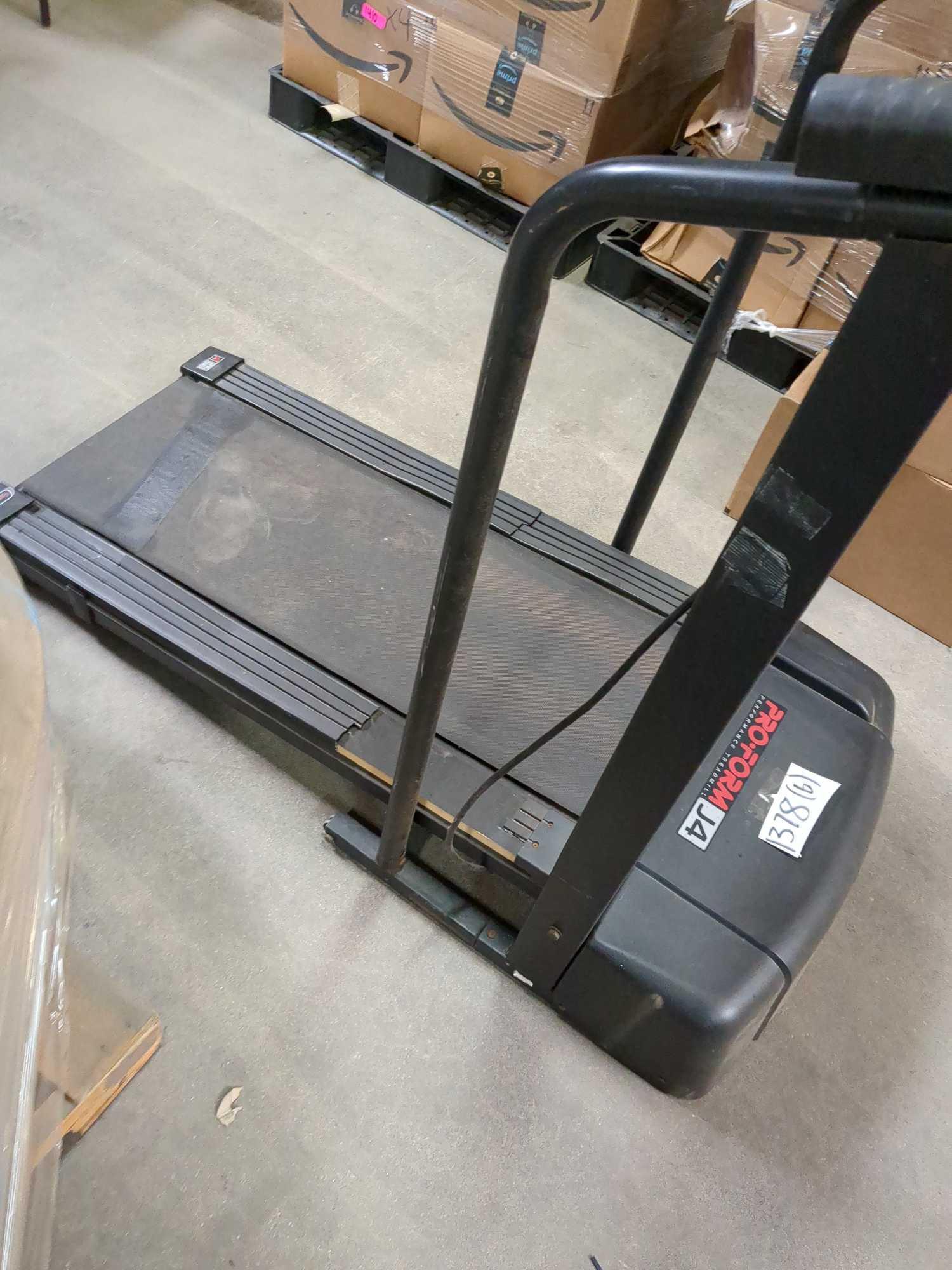 Proform j4 performance treadmill hotsell